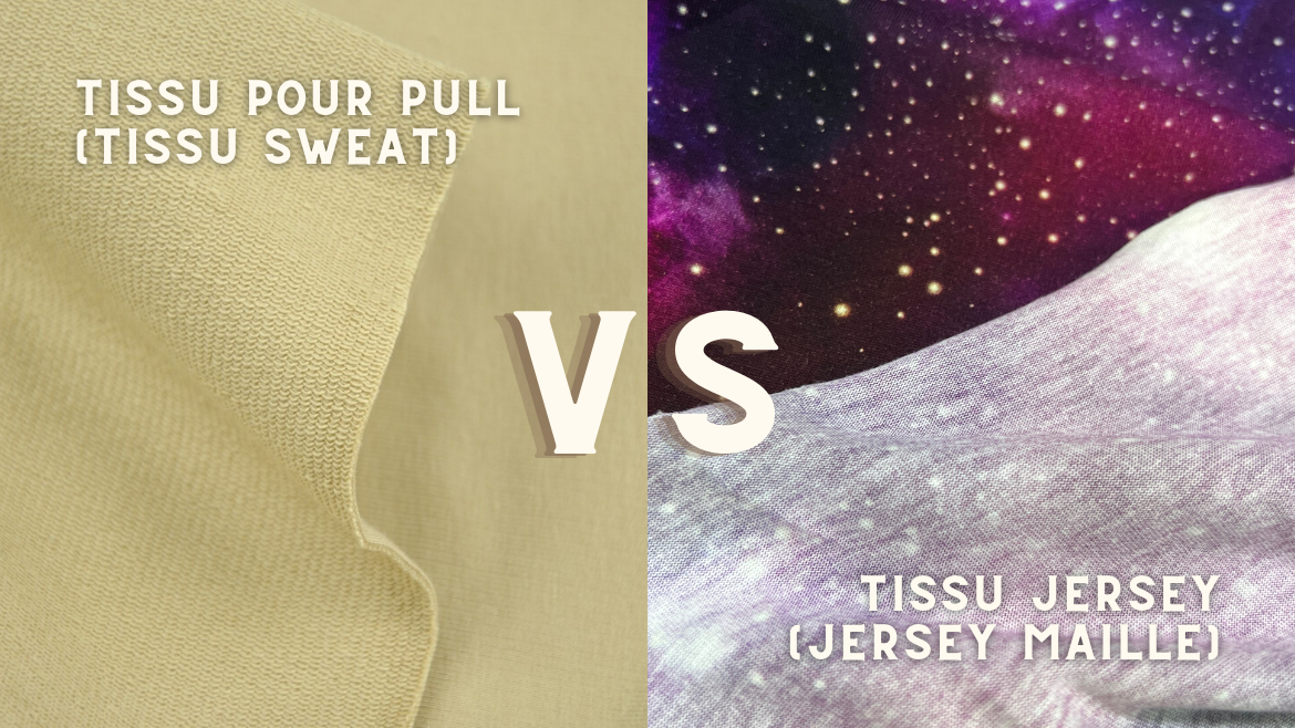 Tissu de survêtement en boucle ou tricot de jersey simple? Que choisir?